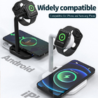 2022 New Arrival 15W Fast  2 in 1 Wireless Charger Stand for iPhone 13 12